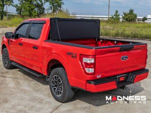 Ford Super Duty Bed Cover - Tri-Fold -  Flip Up - Hard Cover 6'10" Bed - 2008-2016